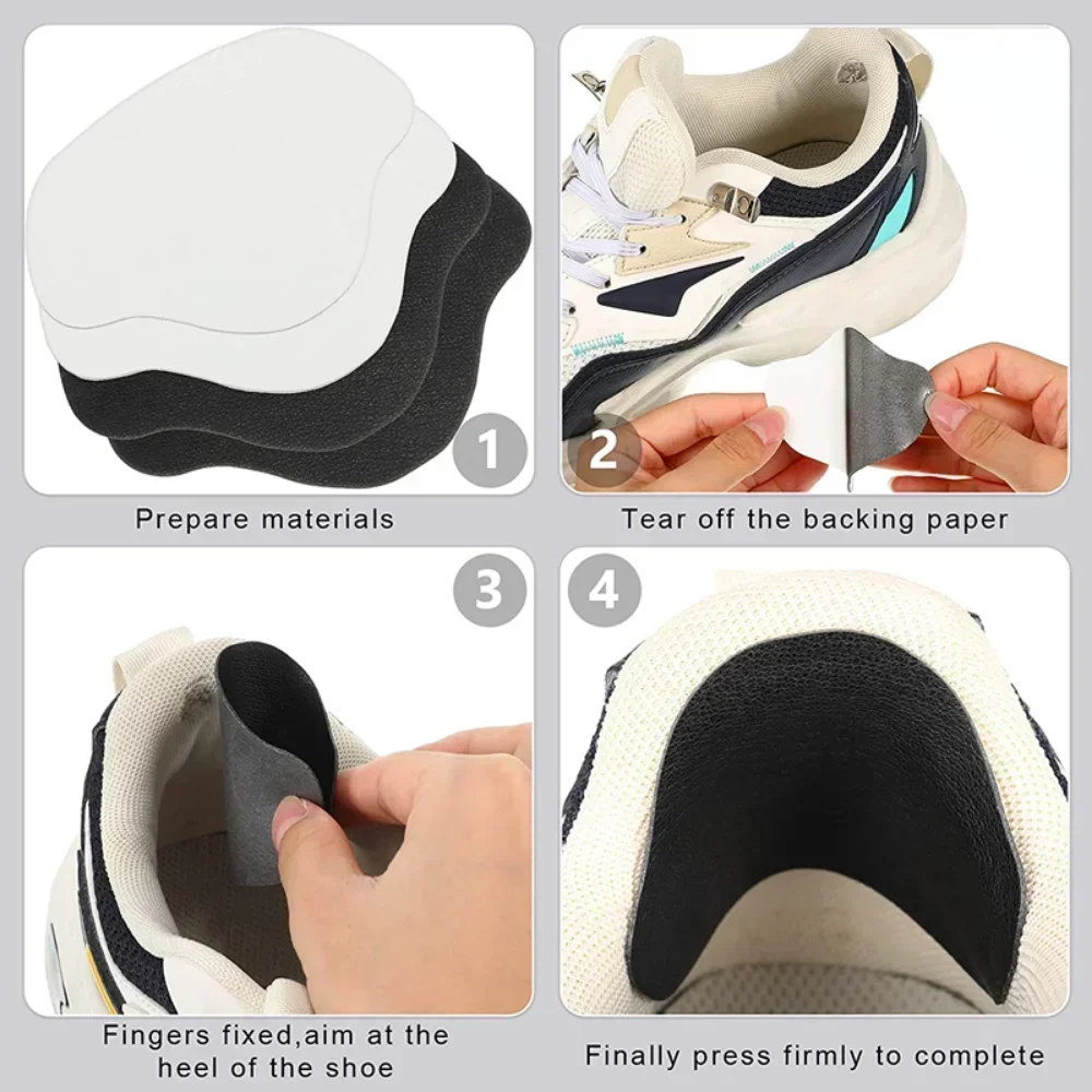 Sports Shoes Repair Stickers Heel Protector Anti-Wear Repair Holes Self-adhesive Patches Insoles Pad Foot Care Insert