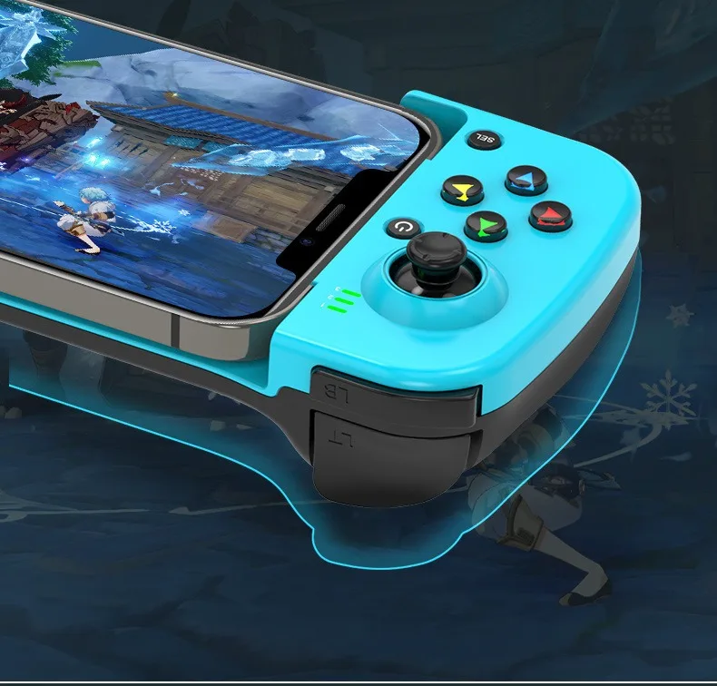 Bsp-D3 Wireless Stretchable Game Controller Bluetooth 5.0 Mobile Phone Gamepad Controller For Samsung Huawei Xiaomi Android IOS