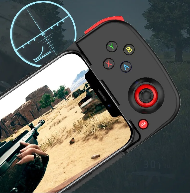 Bsp-D3 Wireless Stretchable Game Controller Bluetooth 5.0 Mobile Phone Gamepad Controller For Samsung Huawei Xiaomi Android IOS