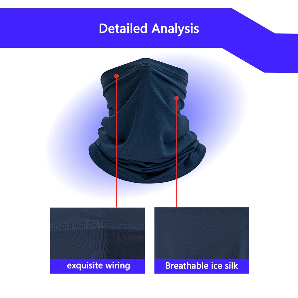 For Harley Davidson Sports Bandana Breathable UV SunProtection Camping Hiking Cycling Scarves Headwear Men Women Neck Warmer New