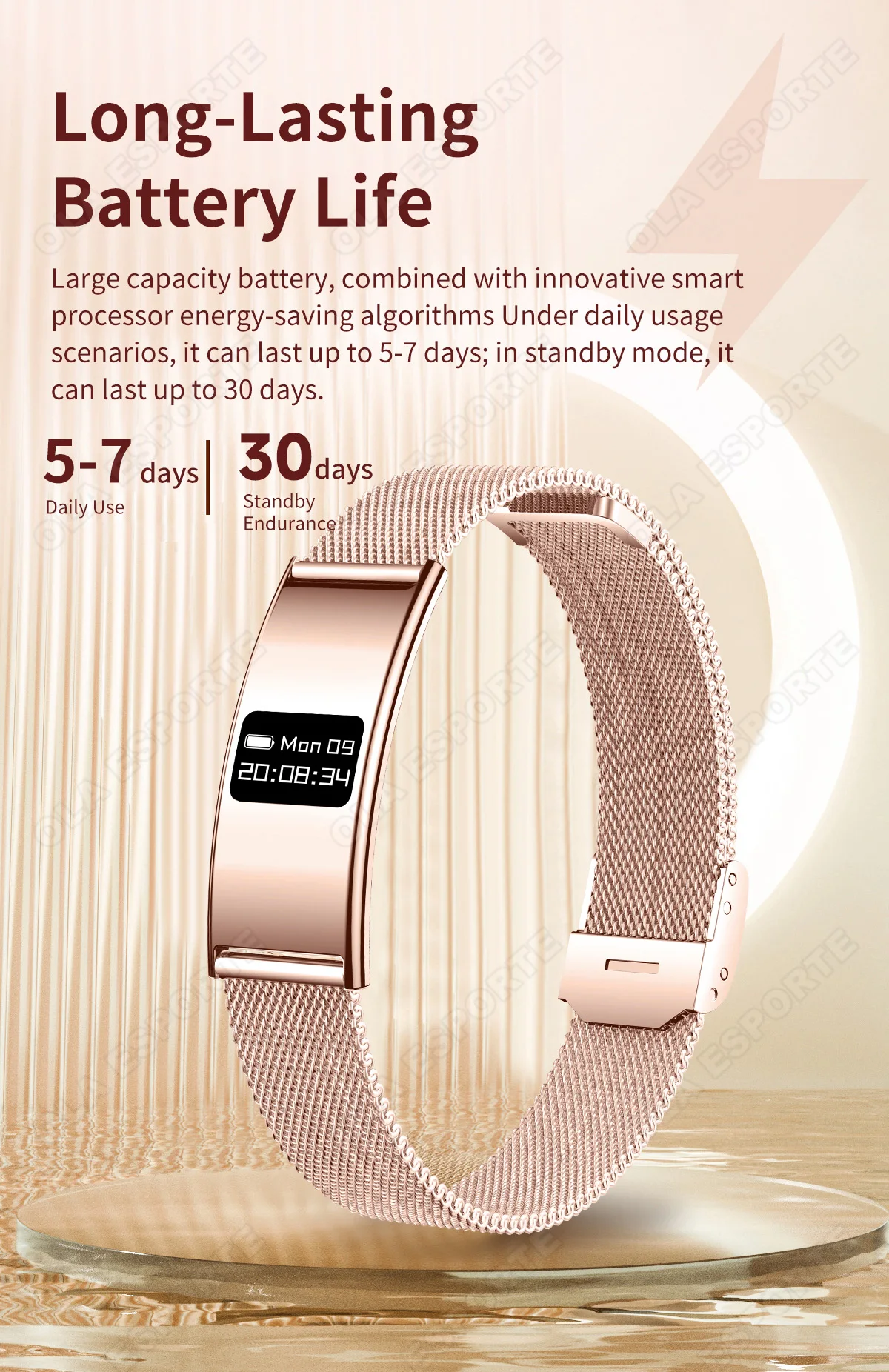 2026 New Smart Bracelet Ultra-thin Heart Rate Blood Oxygen Sleep Monitor IPX8 Waterproof Smart Watch Sports Women Men Band Ht30