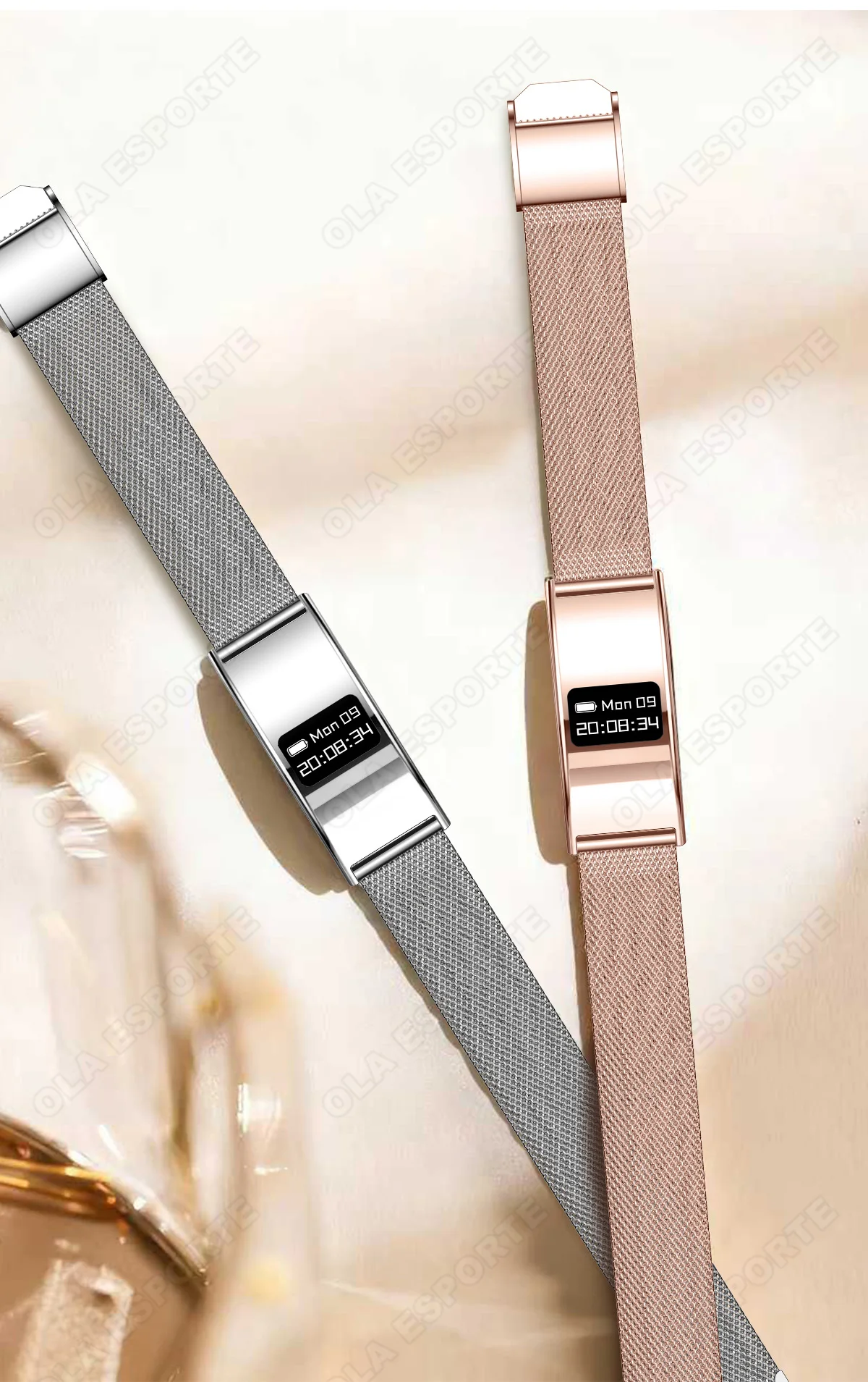 2026 New Smart Bracelet Ultra-thin Heart Rate Blood Oxygen Sleep Monitor IPX8 Waterproof Smart Watch Sports Women Men Band Ht30