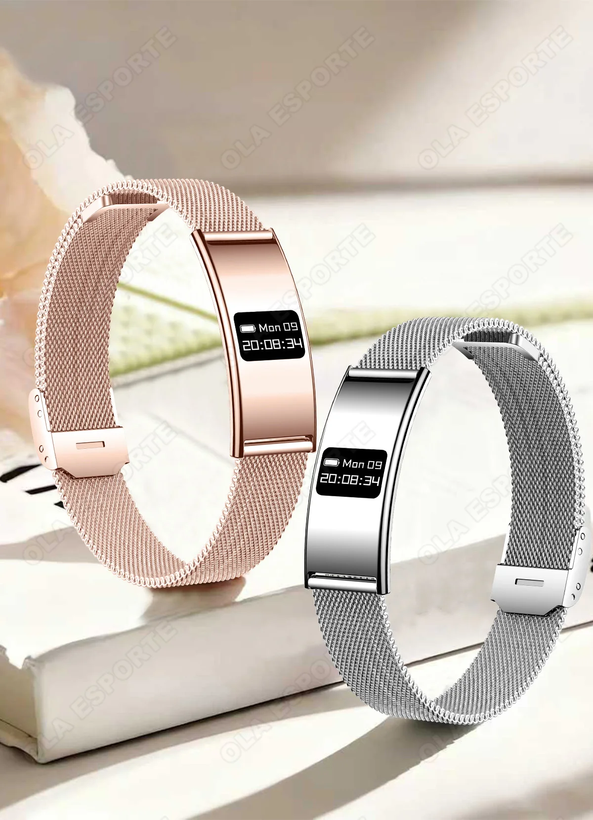 2026 New Smart Bracelet Ultra-thin Heart Rate Blood Oxygen Sleep Monitor IPX8 Waterproof Smart Watch Sports Women Men Band Ht30