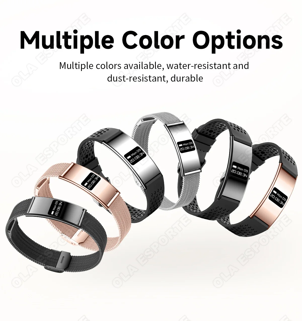 2026 New Smart Bracelet Ultra-thin Heart Rate Blood Oxygen Sleep Monitor IPX8 Waterproof Smart Watch Sports Women Men Band Ht30