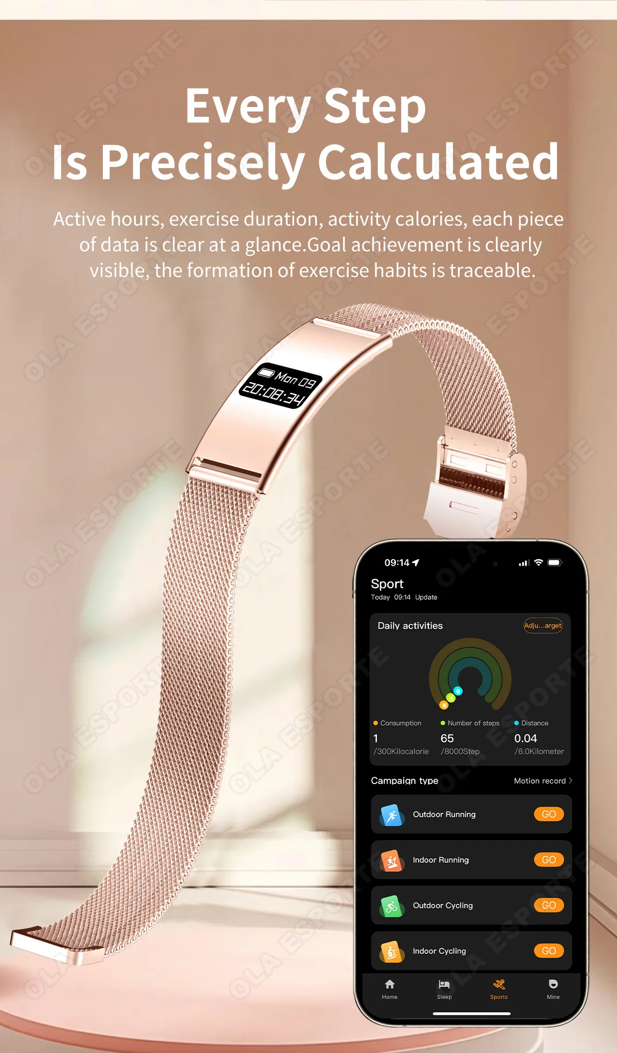 2026 New Smart Bracelet Ultra-thin Heart Rate Blood Oxygen Sleep Monitor IPX8 Waterproof Smart Watch Sports Women Men Band Ht30