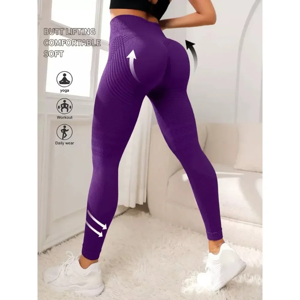 Women's Cellulite 3D Leggings, High Waisted Butt Lifting Tummy Training Control, Anti Cellulite Legging for Gym Workout Yoga
