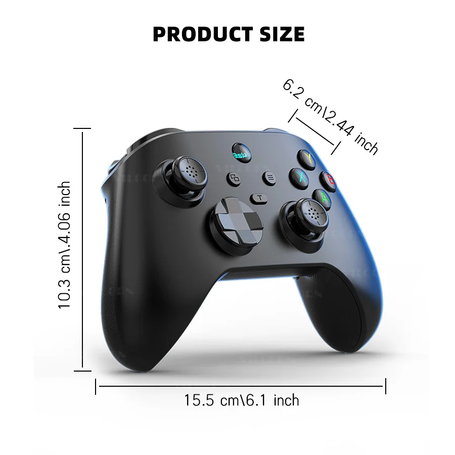 VILCORN G6 Bluetooth-Compatible Wireless Game Controller for iOS/Android Smartphones Gamepads for PC/SWITCH Hall Rocker Joystick