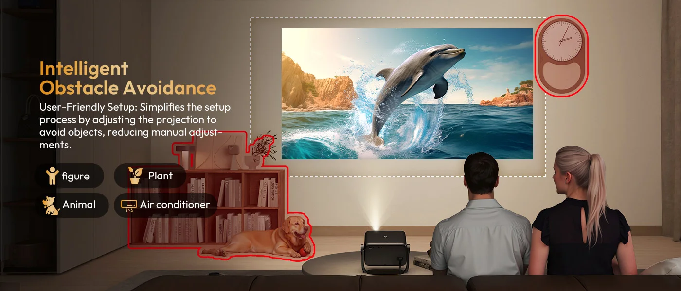 XGODY 4K Projector Native 1080P AUTO Focus WiFi6 18000 lumens Android Beamer HD Home Theater Cinema for Home