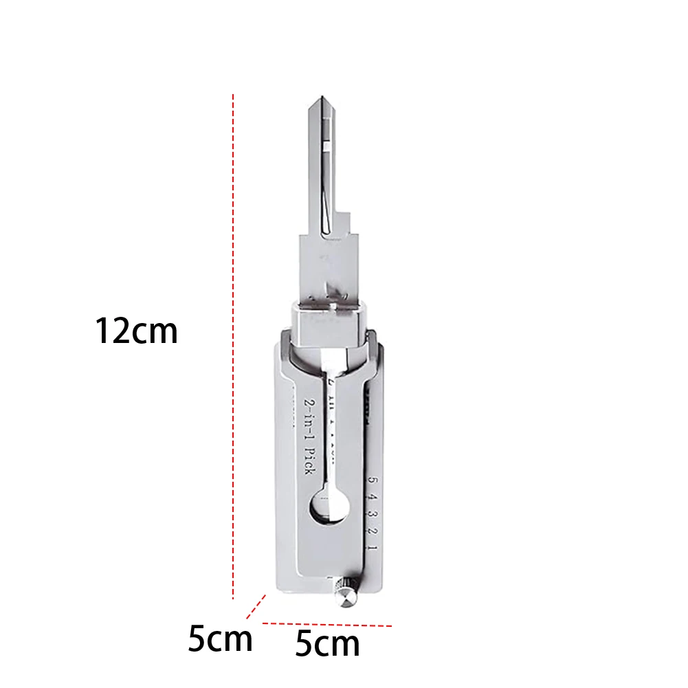 Lockpicking Lock Decoder Pick Locksmith Tools For lock embryo/double straight groove/positive S groove Maintenance Repair Tools
