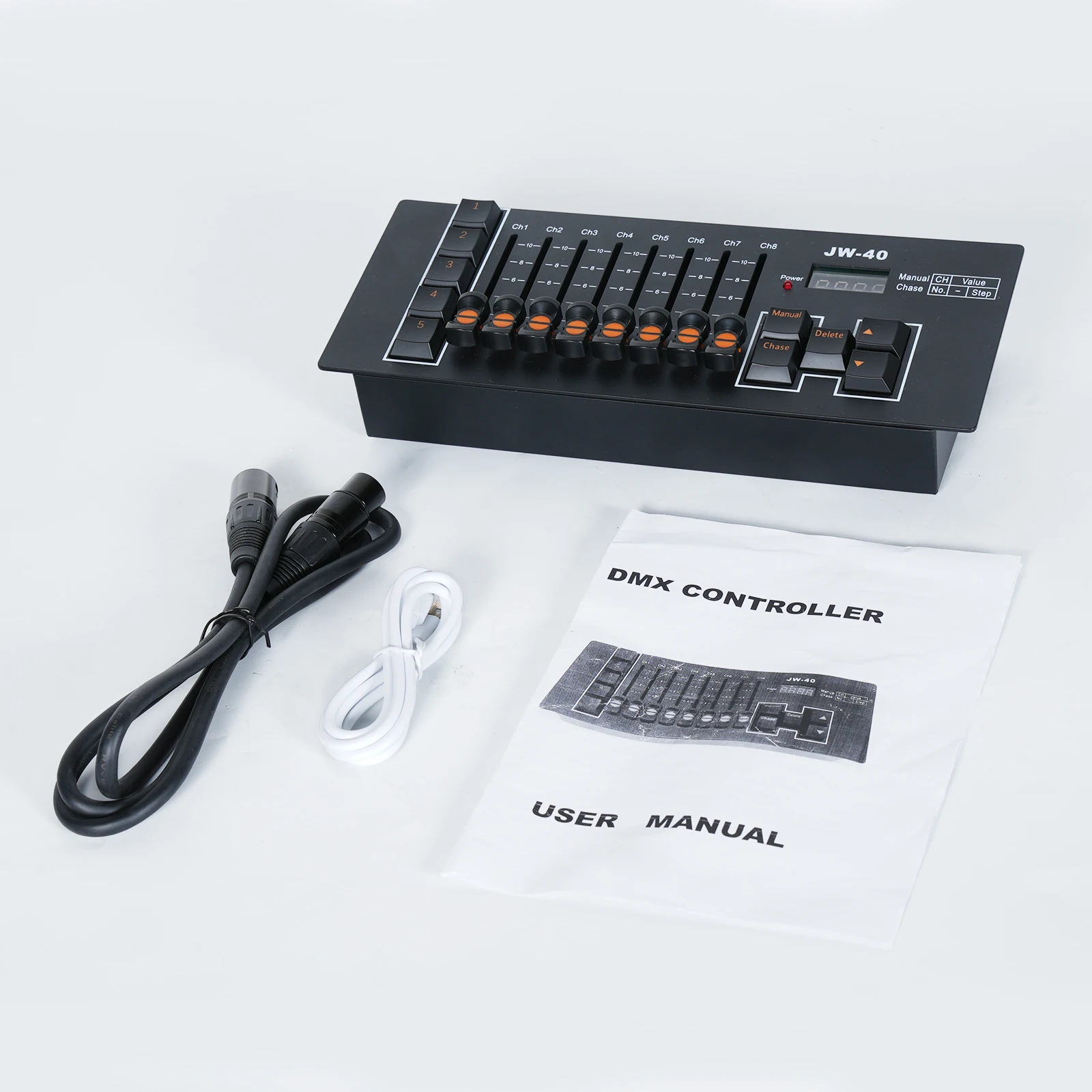 Datewink Mini Console DMX Controller Channel Stage Light Controller For Moving Head LED Par Lights DJ Disco Party Club Equipment