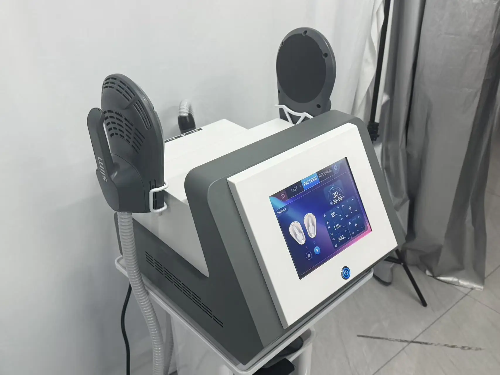 EMS Body Sculpting Machine RF Myoslim NEO Sculpt Slimming Fat Muscle Stimulation Massager Electromagnetic Weight Loss
