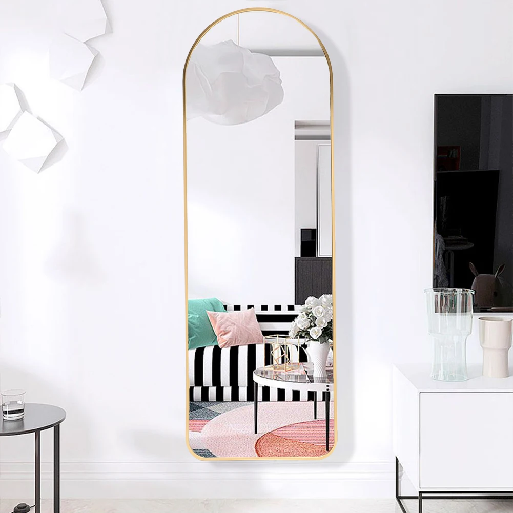 【Breeins】Arch Full Length Wall Mirror Full Length Mirror Multi Color Size Bedroom Livingroom Bathroom Home Decoration