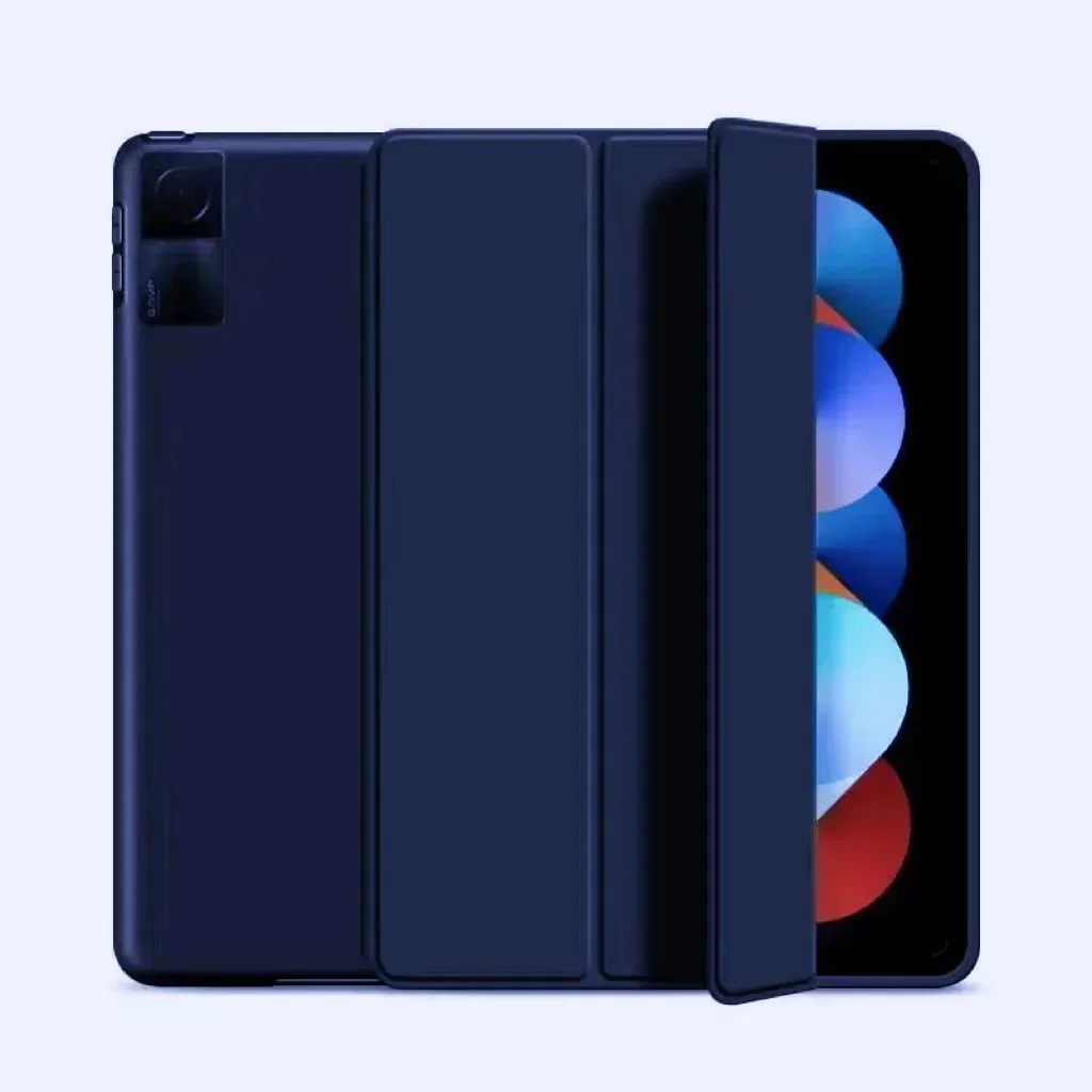 For Funda Xiaomi MiPad 7 6 Pro 5 11 11.2 Case Redmi pad SE 11 10.6 8.7 12.1 Auto Wake up & Sleep Silicone Cover Support Charging