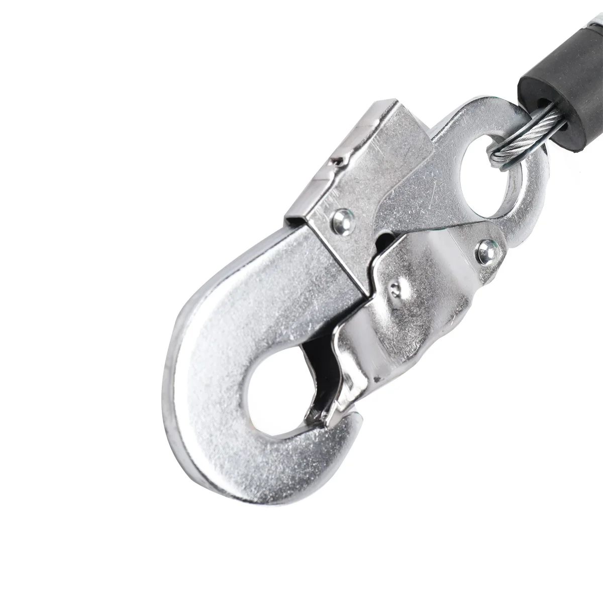 Self Retracting Lifeline 330lbs Fall Arrester Fall Protection with Alloy Steel Hook & Steel Wire Rope 23ft 7m