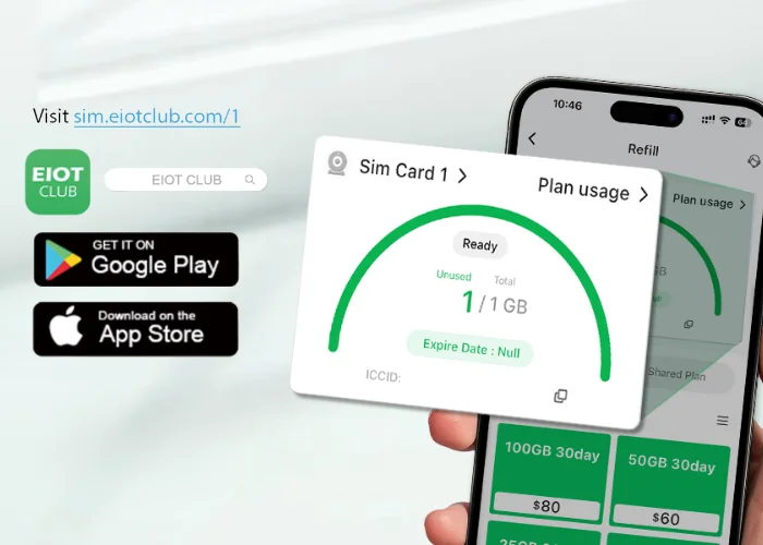 EIOTCLUB Unlimited Data SIM Card, Supports 30+ Europe Countries, No Contract, Ideal for Hotspot, Router, Tablet, Laptop, 30 Days