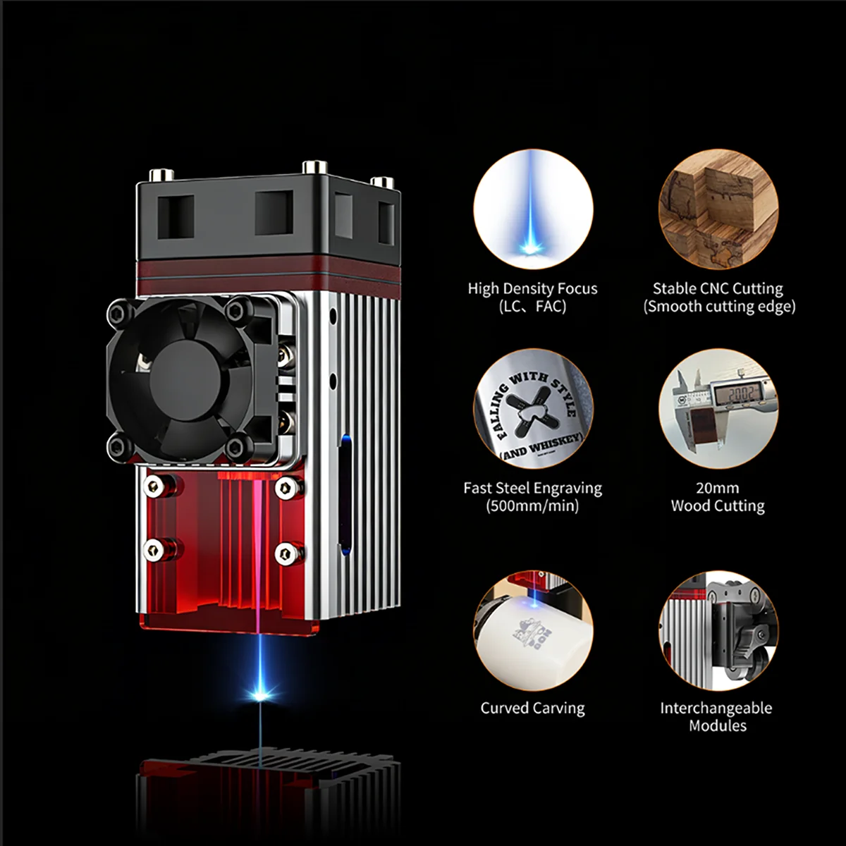NEJE 5 A40630 20W Portable Small Laser Engraver Laser Cutting Machine for Logo Metal Wood Plastic Acrylic Leather Acrylc Beginne