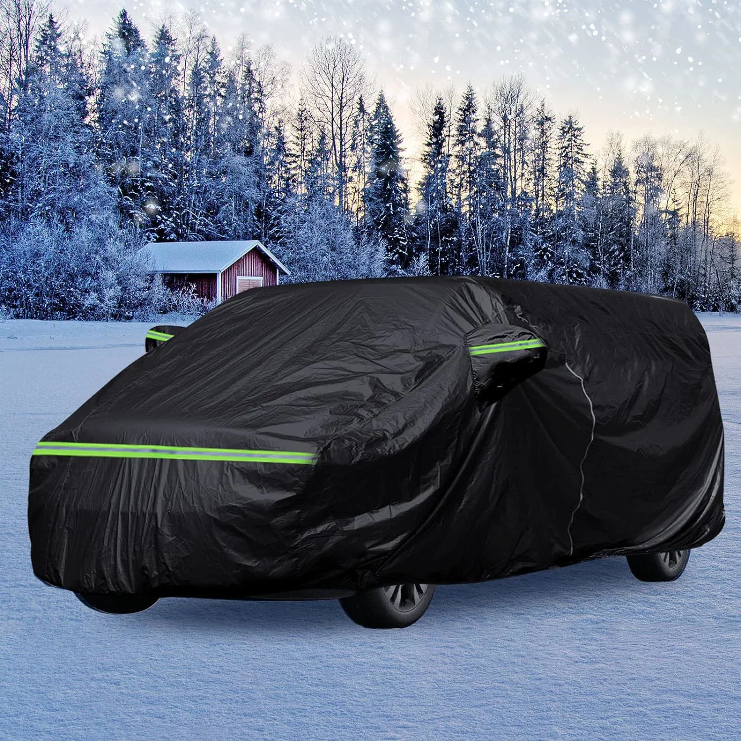 Full Car Cover for VW T5 T6 T4 LWB Waterproof Large Car Cover with Side Door