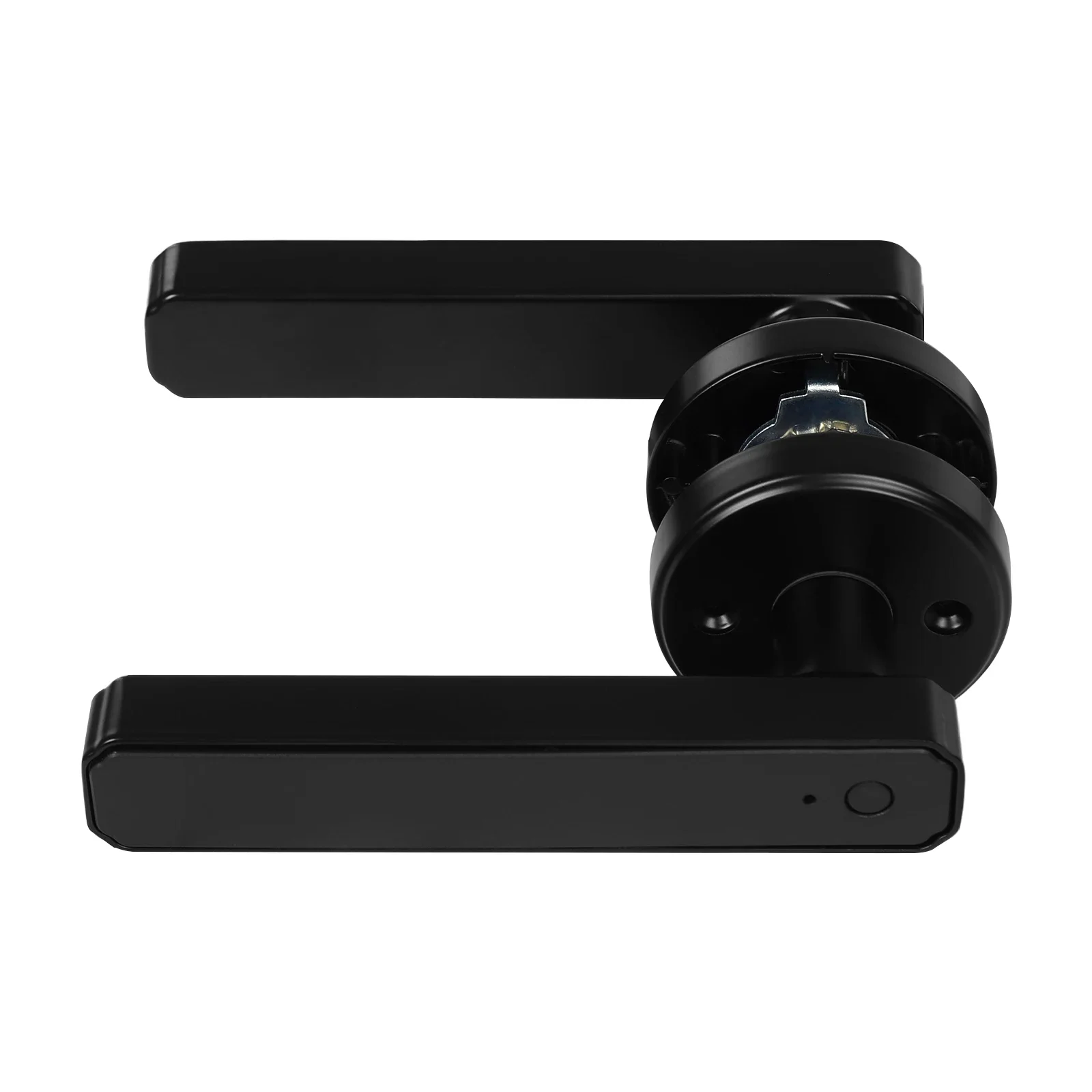 Electronic Fingerprint Door Lock Digital Keypad Code Lock Smart Door Knob W/ Fingerprint Password IC Card Bluetooth and Key Mode