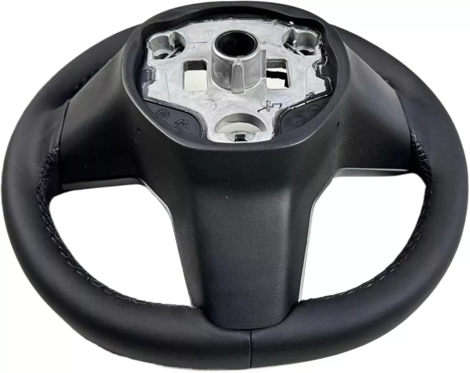 New Heated Steering Wheel PU Leather Car Steering Wheel For Tesla Model 3 Model Y 2017~2023 with Heating Function 1490214-00-B