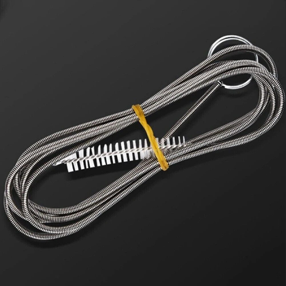 5pcs Fridge Dredging Kit Flexible Refrigerator Scrub Brush Reusable Fridge Drain Hole Dredging Remover Cleaning Syringe Shovel
