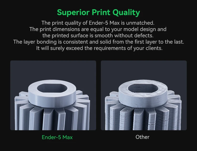 Creality 3D Printer Ender-5 MAX 400mm³ Large Volume 700mm/s high-speed printing