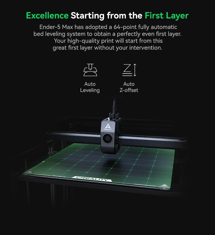 Creality 3D Printer Ender-5 MAX 400mm³ Large Volume 700mm/s high-speed printing