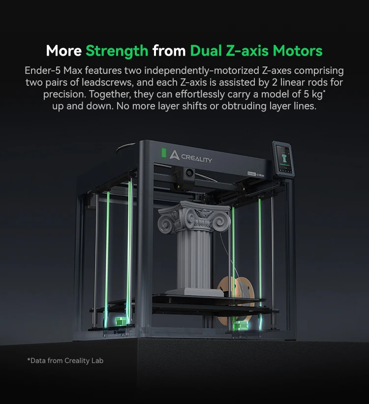 Creality 3D Printer Ender-5 MAX 400mm³ Large Volume 700mm/s high-speed printing