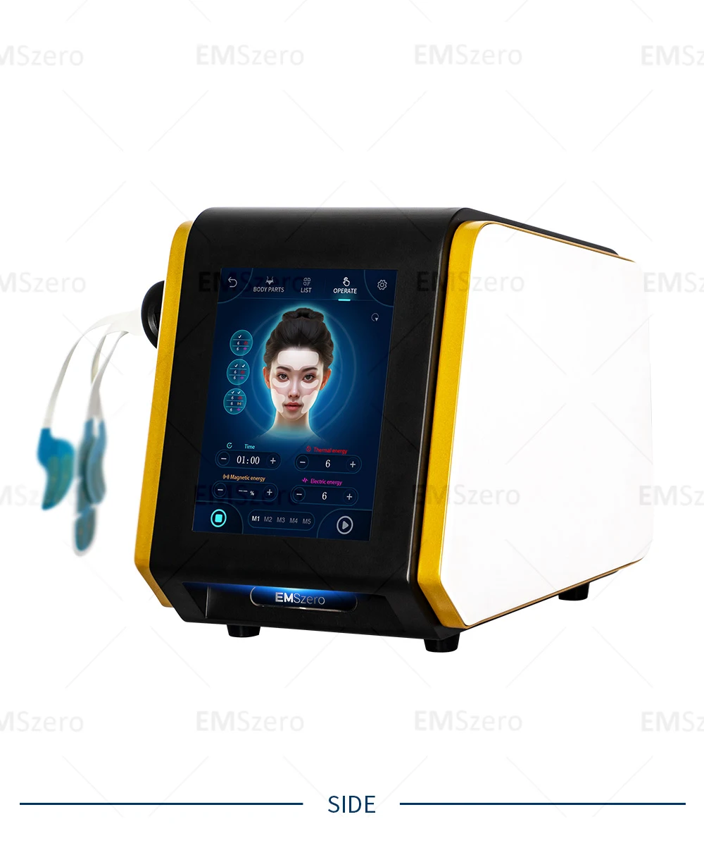 PE Face EMS Anti Aging Face Lift Facial Skin Tighten Lifting Machine Wrinkle Reduction Female Strong Pulsed Electromagnetic SPA