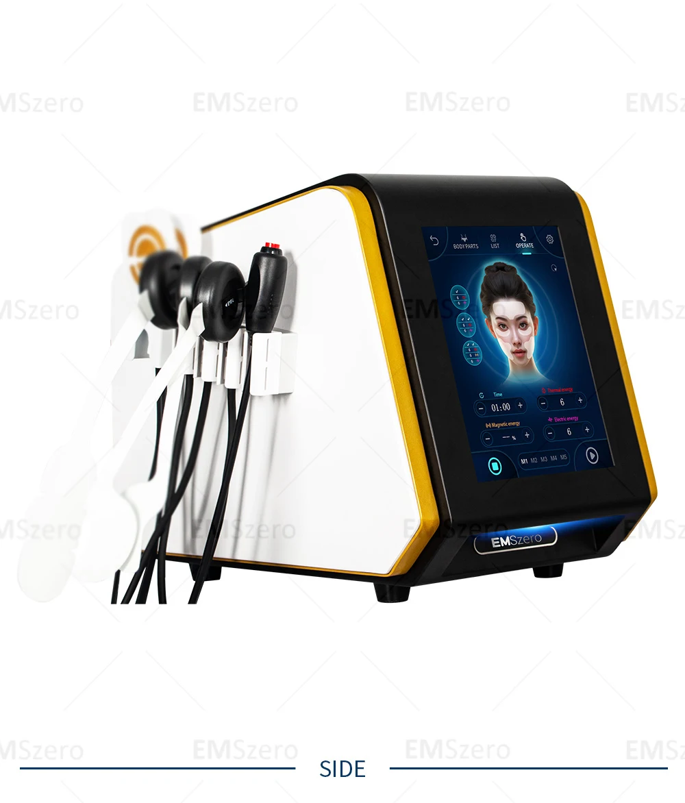 PE Face EMS Anti Aging Face Lift Facial Skin Tighten Lifting Machine Wrinkle Reduction Female Strong Pulsed Electromagnetic SPA