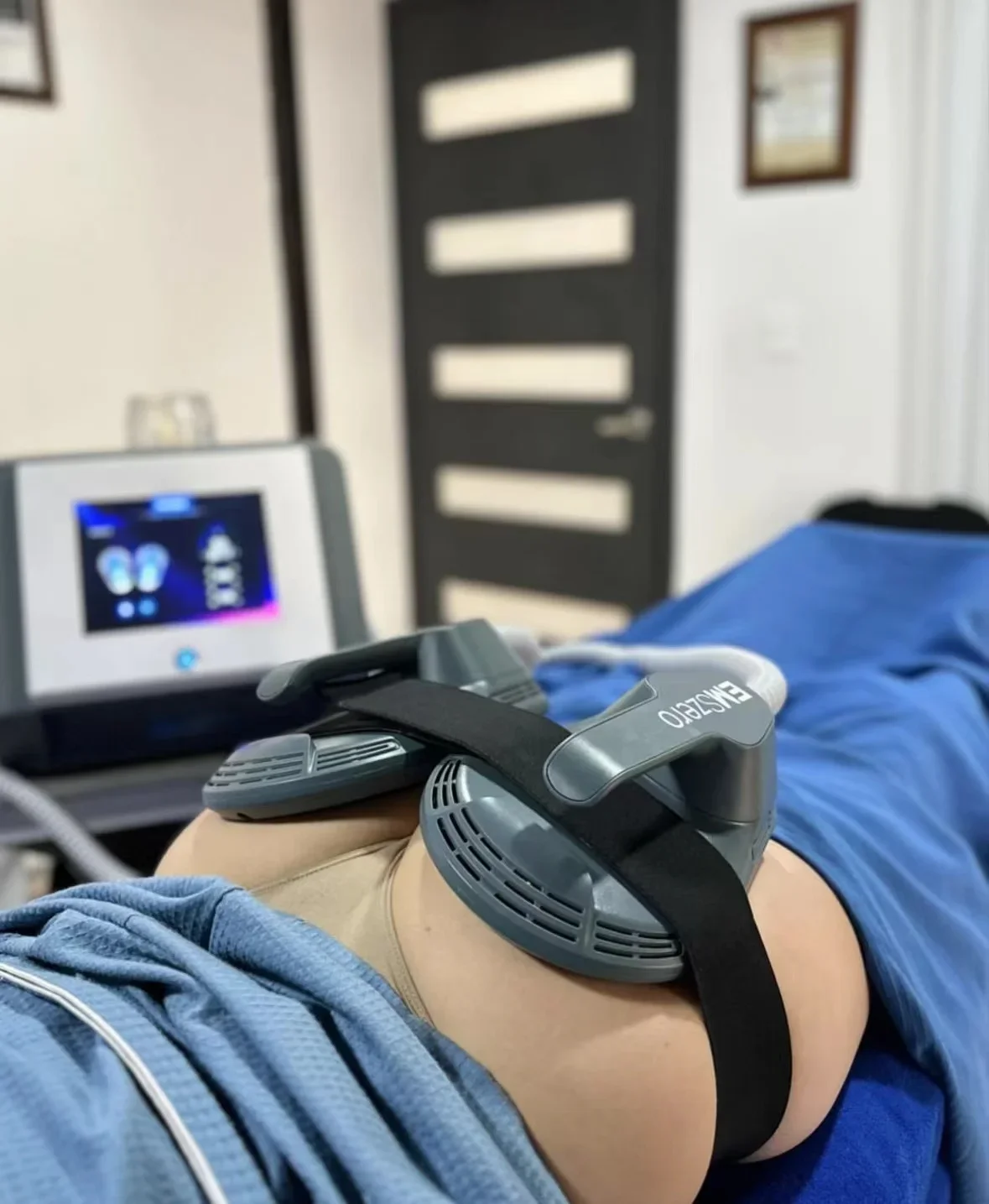 MYOslim RF Sculpt Machine EMS Body Sculpting Weight Loss Massager Device 15 Electromagnetic Fat Slimming Muscle Stimulation