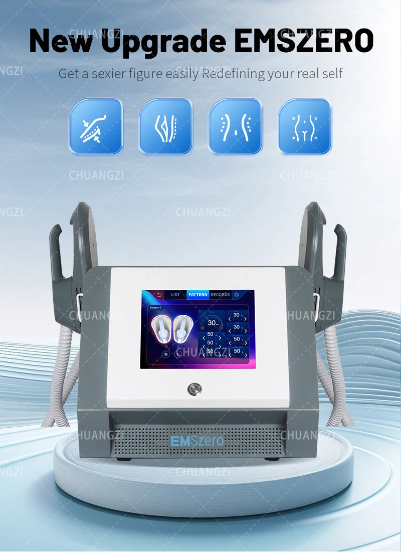 MYOslim RF Sculpt Machine EMS Body Sculpting Weight Loss Massager Device 15 Electromagnetic Fat Slimming Muscle Stimulation