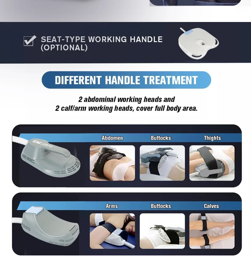 MYOslim RF Sculpt Machine EMS Body Sculpting Weight Loss Massager Device 15 Electromagnetic Fat Slimming Muscle Stimulation