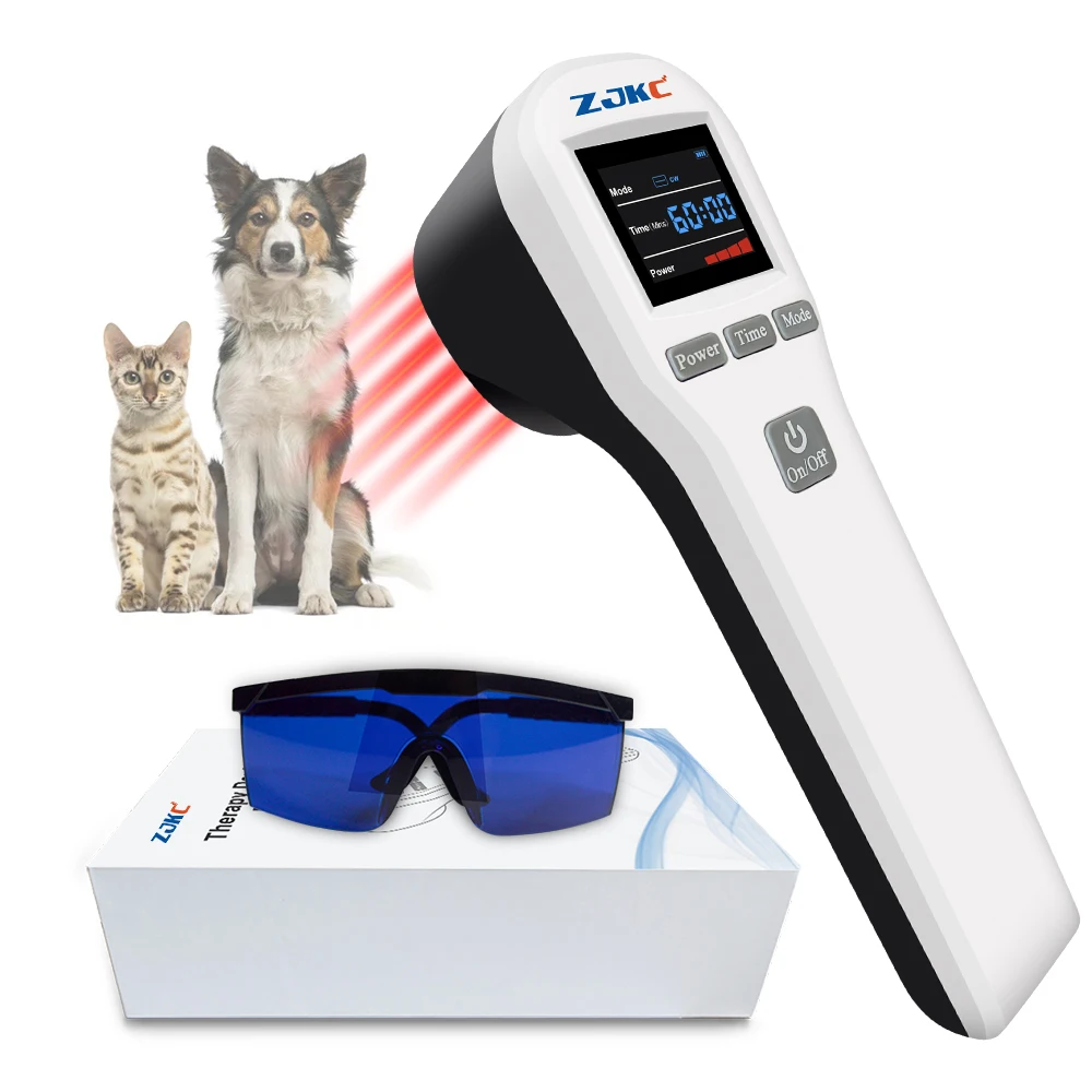 880mW Home Use Pain Relief Machine for Human And Pets Portable Red Light Cold Laser Physiotherapy Wound Healing & Arthritis