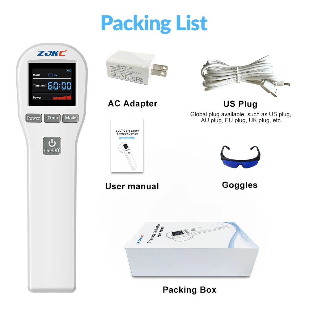 880mW Home Use Pain Relief Machine for Human And Pets Portable Red Light Cold Laser Physiotherapy Wound Healing & Arthritis