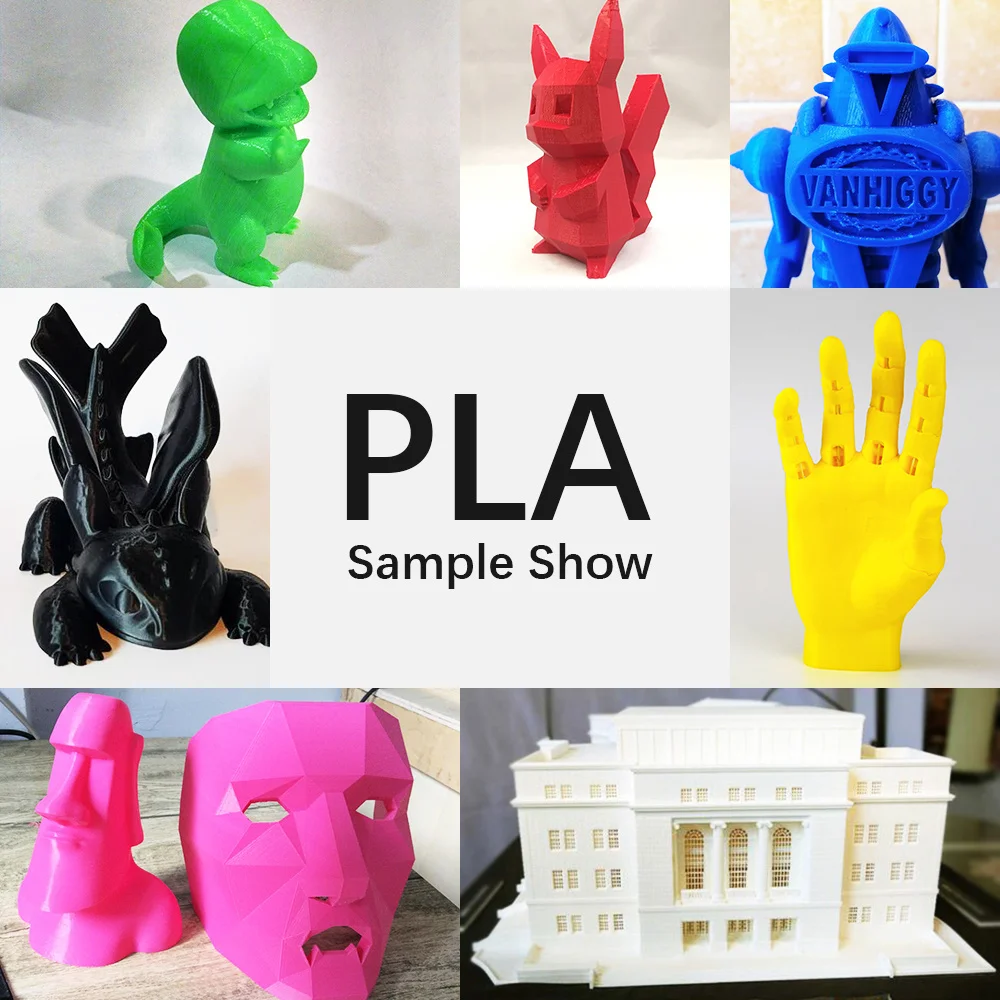 JAYO 5Rolls PETG PLA HSMPETG PLA PLUS PLA META High Speed matte PLA 1.75mm Materials for 100% No Bubble &FDM for 3D Printing