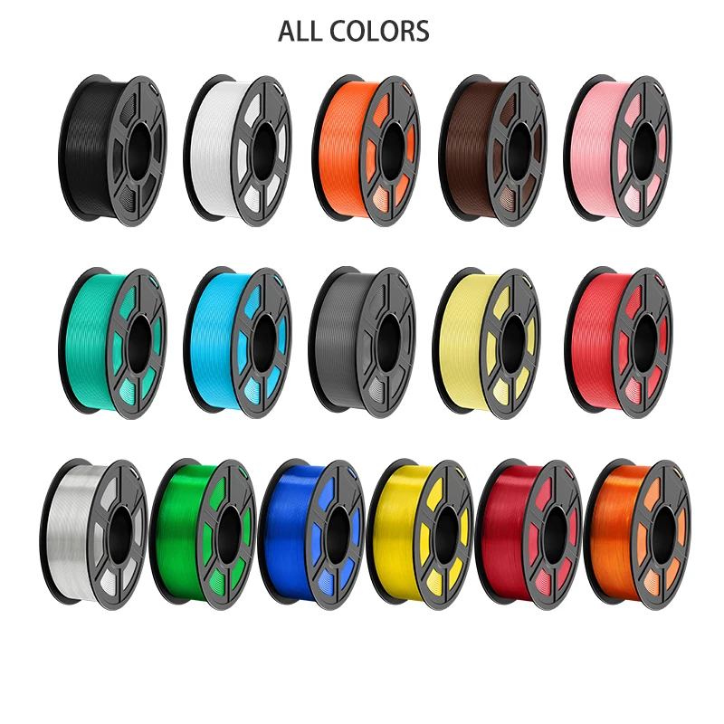 JAYO 5Rolls PETG PLA HSMPETG PLA PLUS PLA META High Speed matte PLA 1.75mm Materials for 100% No Bubble &FDM for 3D Printing