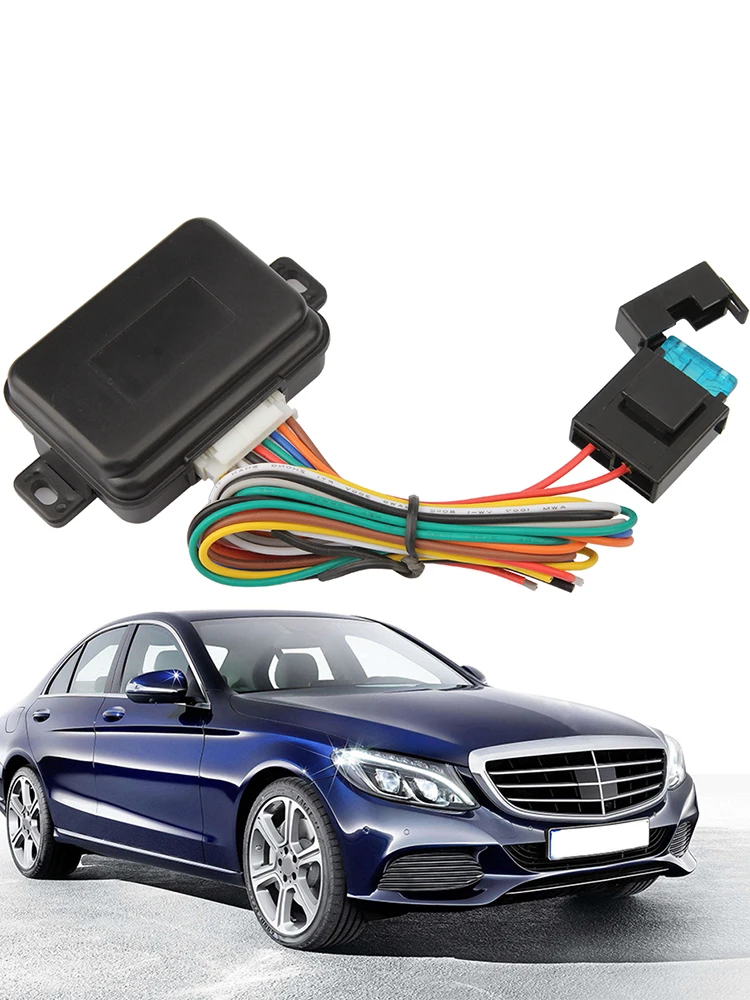 Car Side Rearview Mirror Automatic Folding System with Connecting Cable Automobile Parts Accessories