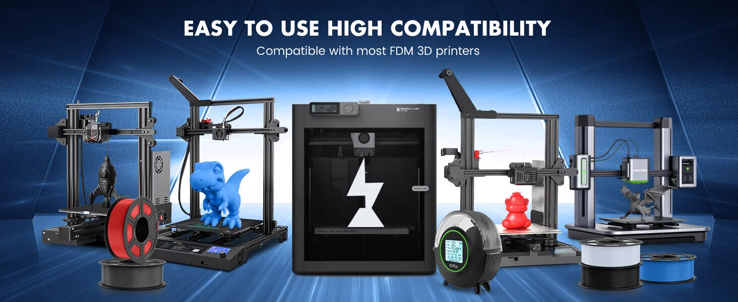 JAYO 3D PETG / PLA Plus / PLA Matte Printer Filament 1.75mm 3D Print Range High Flow Speedy PETG 3D Printer Filament For 3D