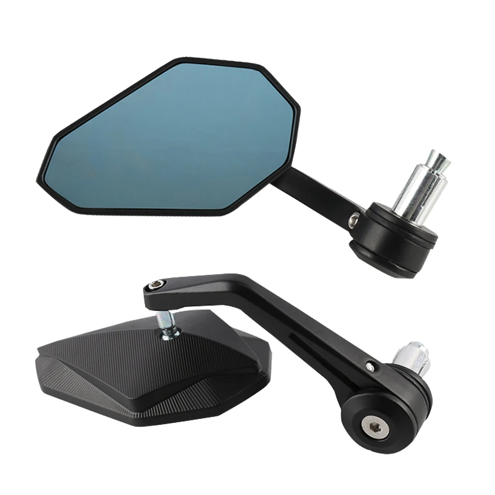 Universal 7/8"Motorcycle Bar End Rearview Mirror Side Mirrors For DUKE250 DUKE390 Suzuki Yamaha MT03 Motorcycle Accessories