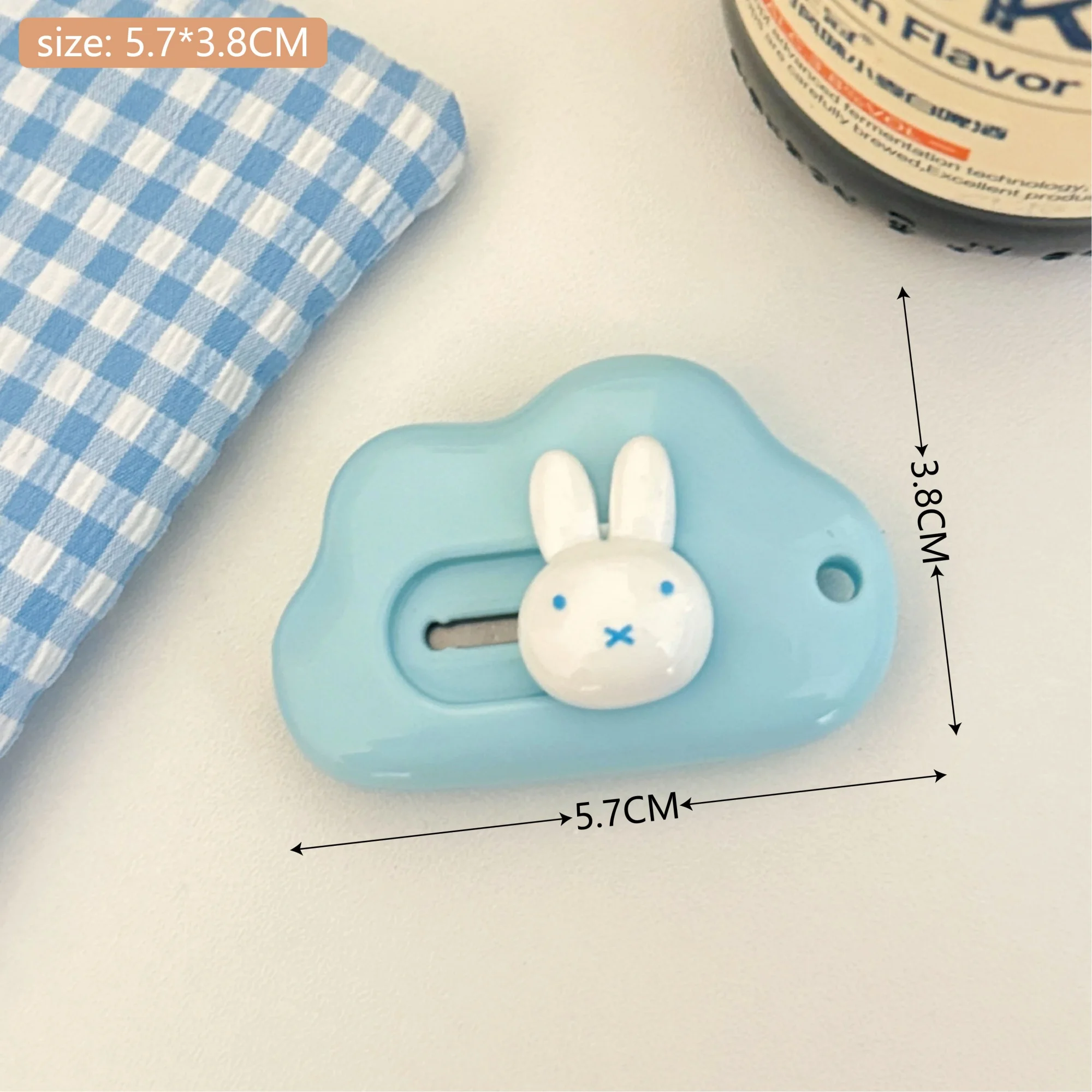 1/3 Pcs Cute Miffy Art Knife Cartoon Portable Student Paper Cuttings Small Knife Miffy Merchandise