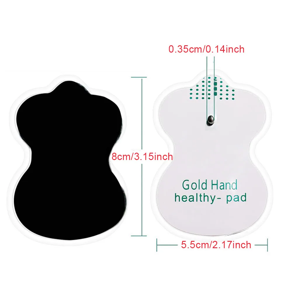 Electric Pulse Massager Muscle Stimulator Full Body Relax TENS Unit Machine Neck Back Arm Leg Relax Massage with Electrodes