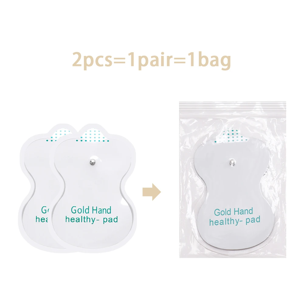 Electric Pulse Massager Muscle Stimulator Full Body Relax TENS Unit Machine Neck Back Arm Leg Relax Massage with Electrodes