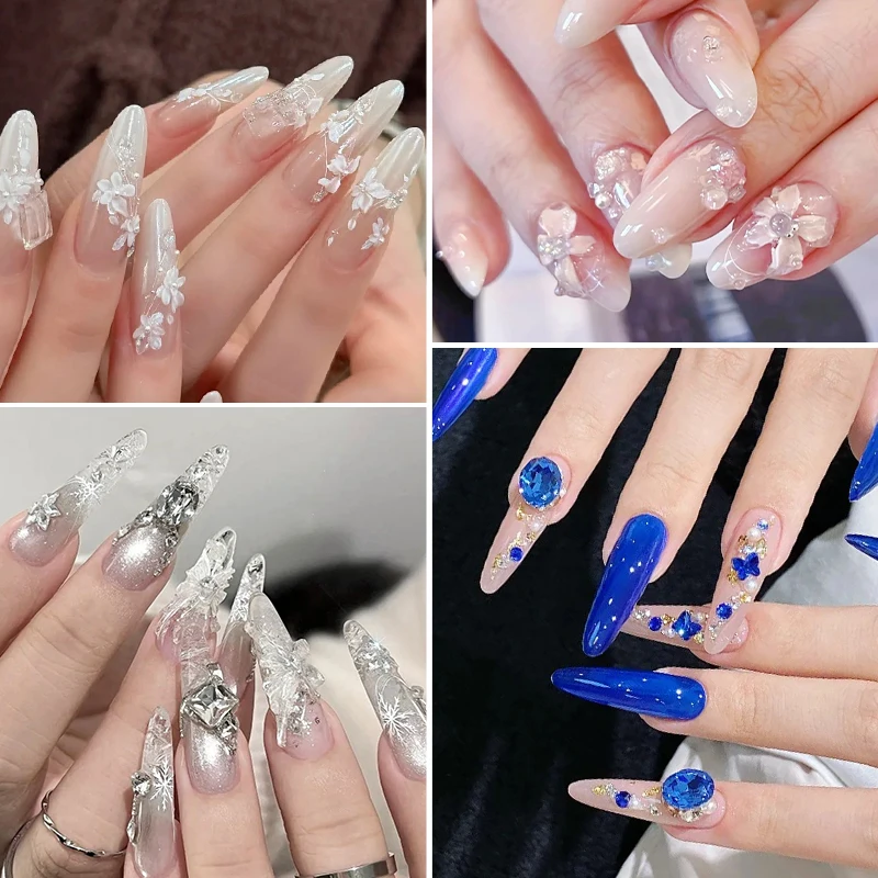2pcs 12ml 3D Mold Nail Gel Nail Modeling Gel Nail Polish DIY for Flower Butterfly Design Soak Off UV Gel Varnish Nail Supplies