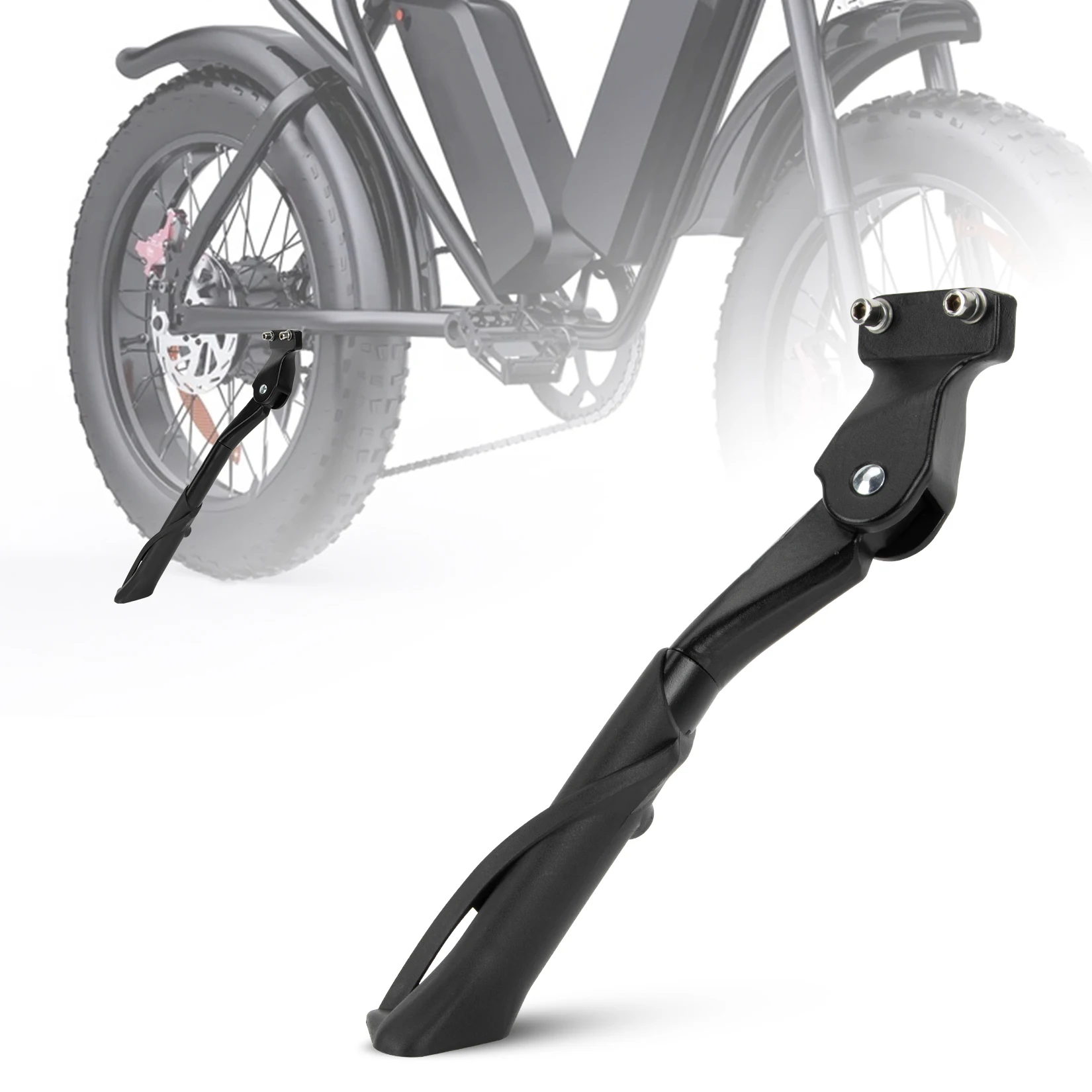 Adjustable Bicycles Kick Stand for Ebike Dirt Bike Ridstar Q20 for Super 73 S2/RX and for 20-22 Inch Electric Bike Super 73