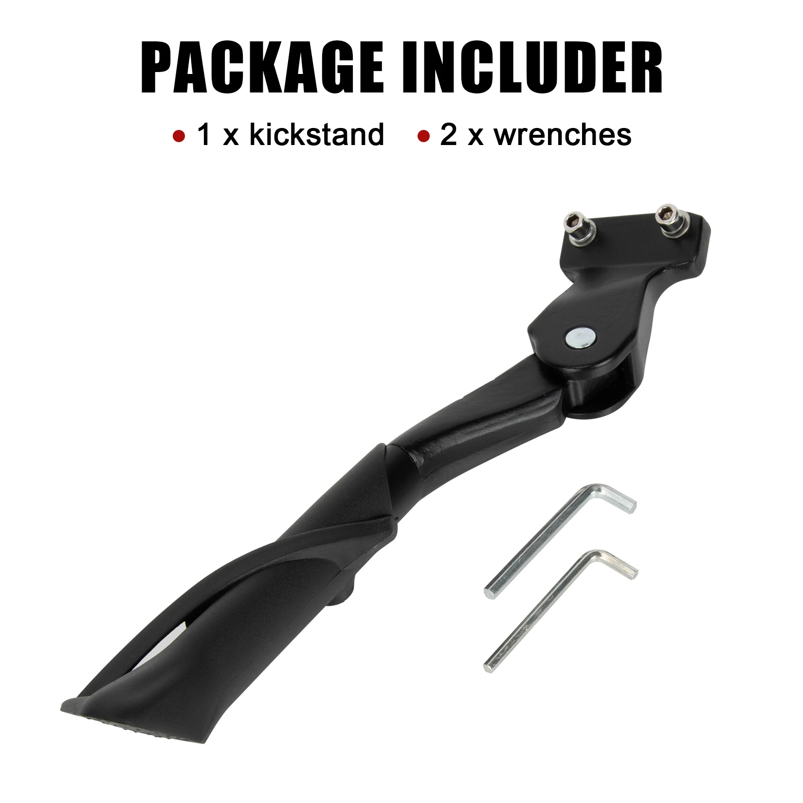 Adjustable Bicycles Kick Stand for Ebike Dirt Bike Ridstar Q20 for Super 73 S2/RX and for 20-22 Inch Electric Bike Super 73