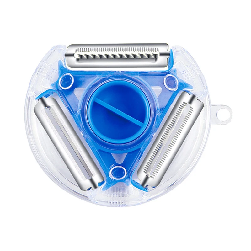 Stainless Steel Multifunctional 3 IN 1 Vegetable Fruits Peeler Shredder Shredded Peeling Artifact Kitchen Tool Accessories