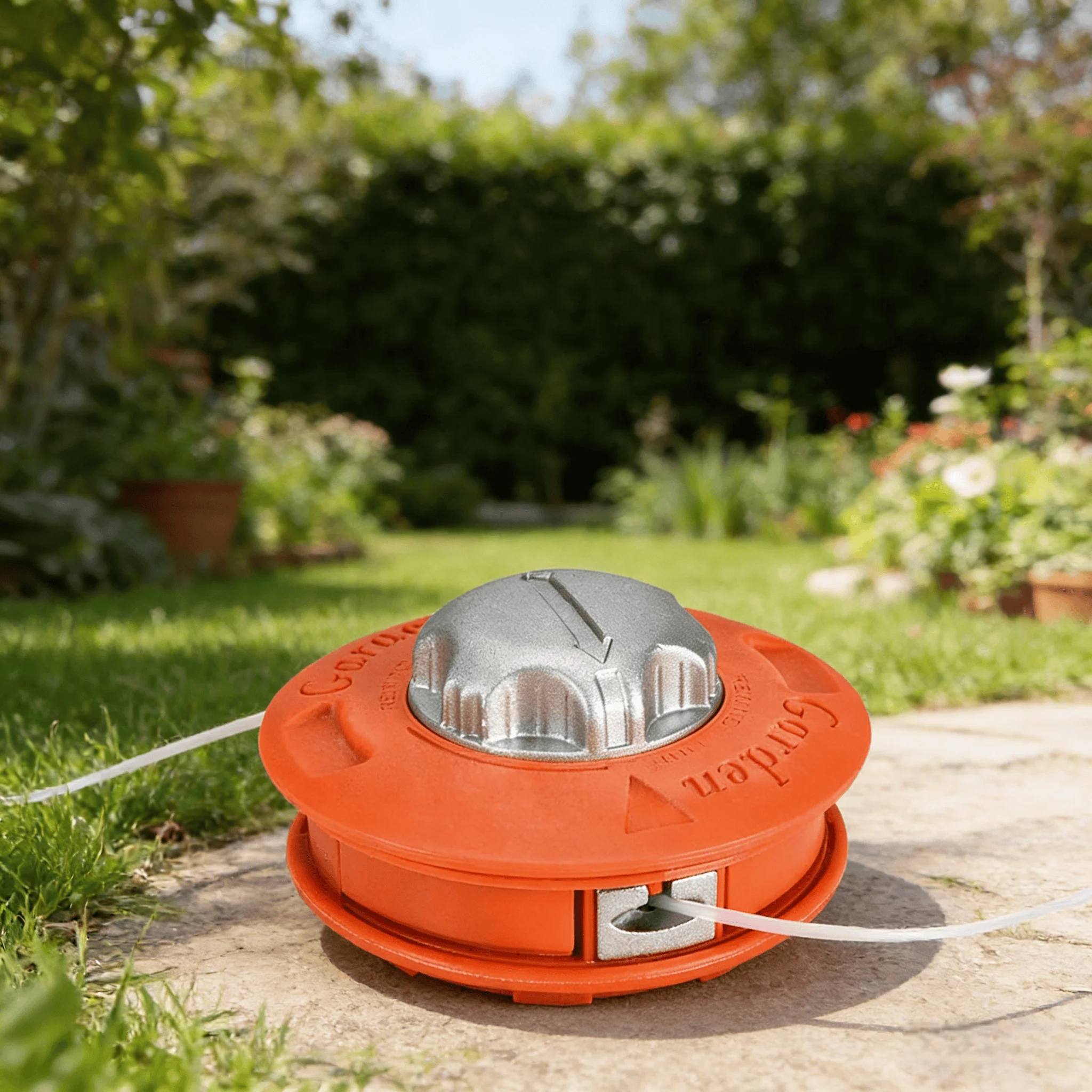Automatic Grass Trimmer Head for Garden Machinery Brush Cutter, Universal Fit String Trimmer Replacement Bump Head
