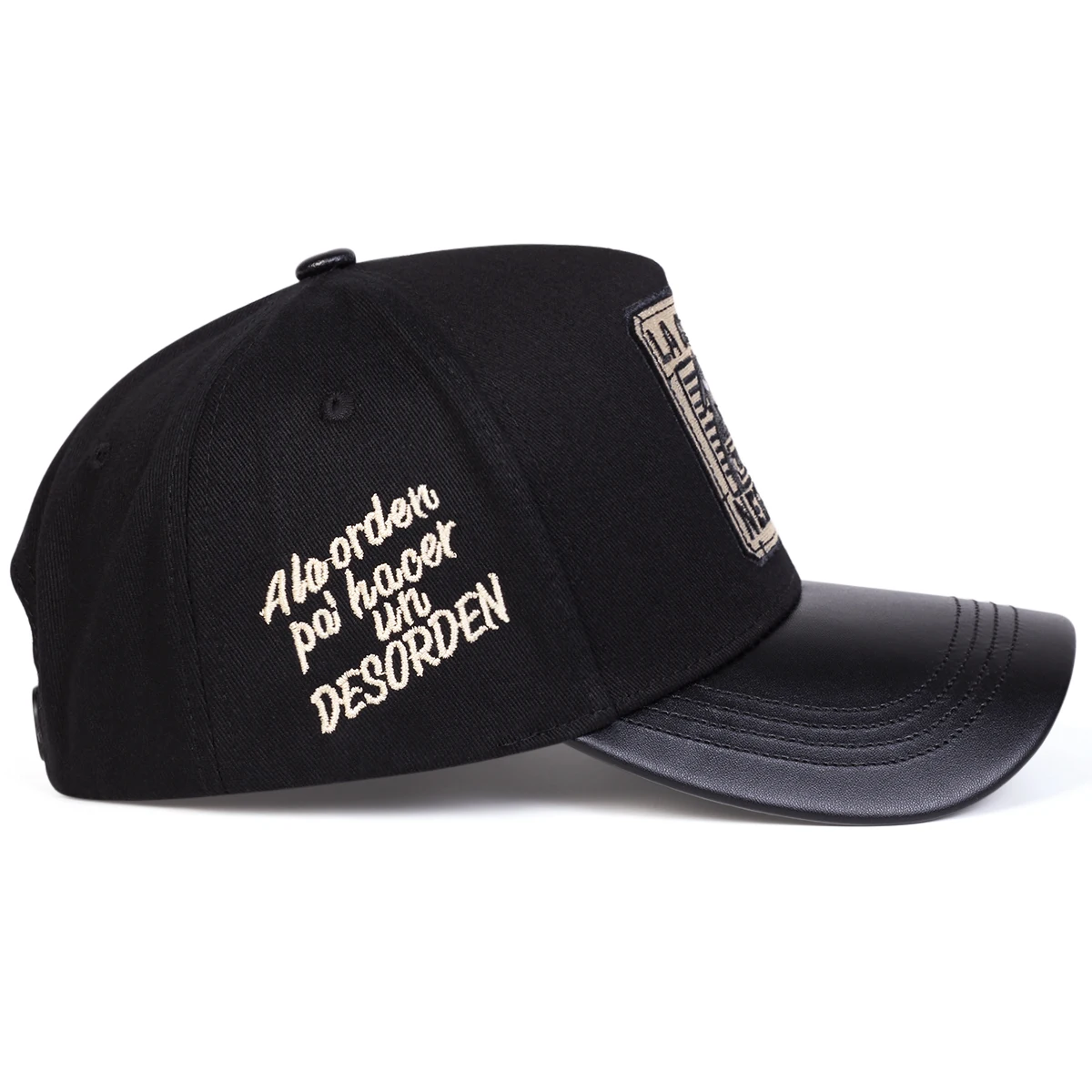 Unisex LA OVEJA NEGRA Letter Embroidery Baseball Caps Spring and Autumn Outdoor Adjustable Casual Hats Sunscreen Hat Sports Cap