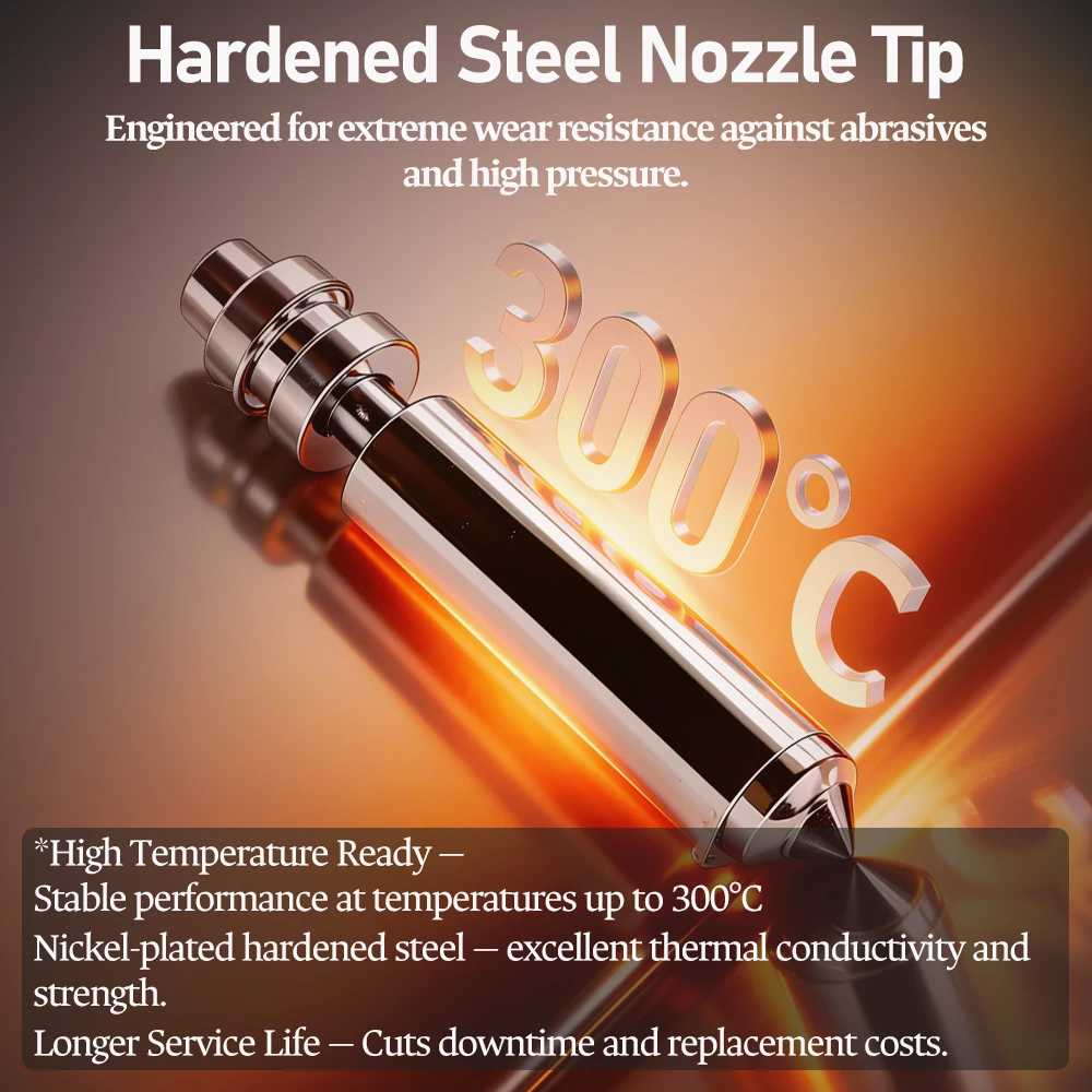 Upgrade Anycubic Kobra X/Kobra 4 Hotend Bimetallic Nozzle Heating Assembly For Anycubic Kobra X 0.2/0.4/0.6/0.8mm 3D Printer