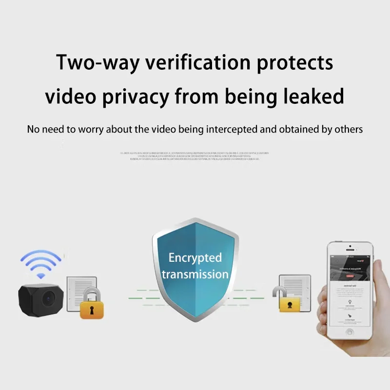 2026 New 1080P HD Mini Camera WiFi Security Camera Remote Monitoring HD Night Vision Portable Smart Surveillance Home IP Camera